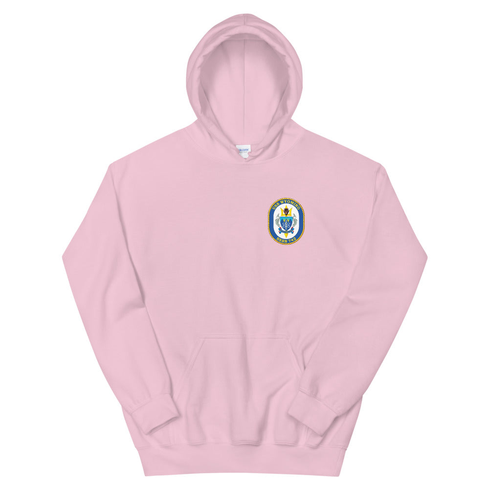 USS Wyoming (SSBN-742) Ship's Crest Hoodie