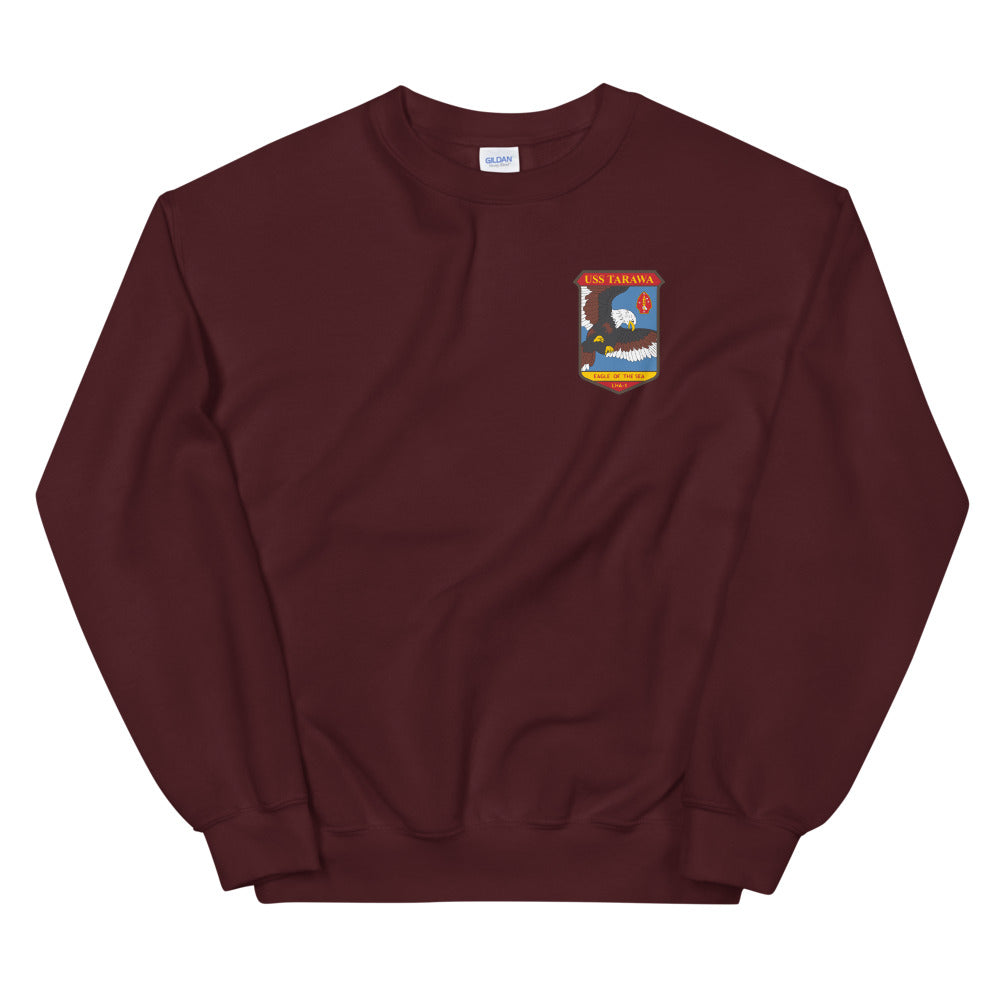 USS Tarawa (LHA-1) Ship's Crest Sweatshirt