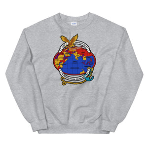 USS Midway (CV-41) Indian Ocean Cruise 1988-89 Sweatshirt
