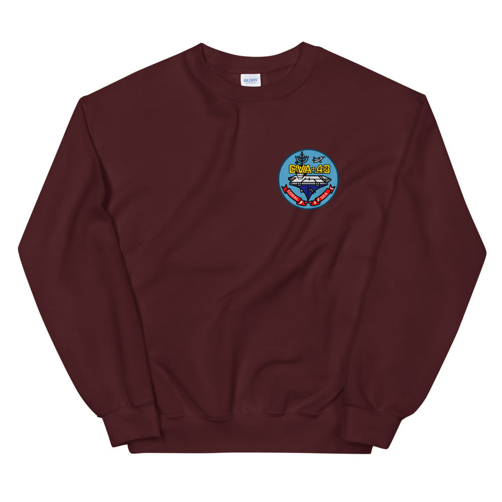 USS Coral Sea (CVA-43) 1967-68 Cruise Sweatshirt