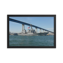 Load image into Gallery viewer, USS Decatur (DDG-73) Framed Ship Photo