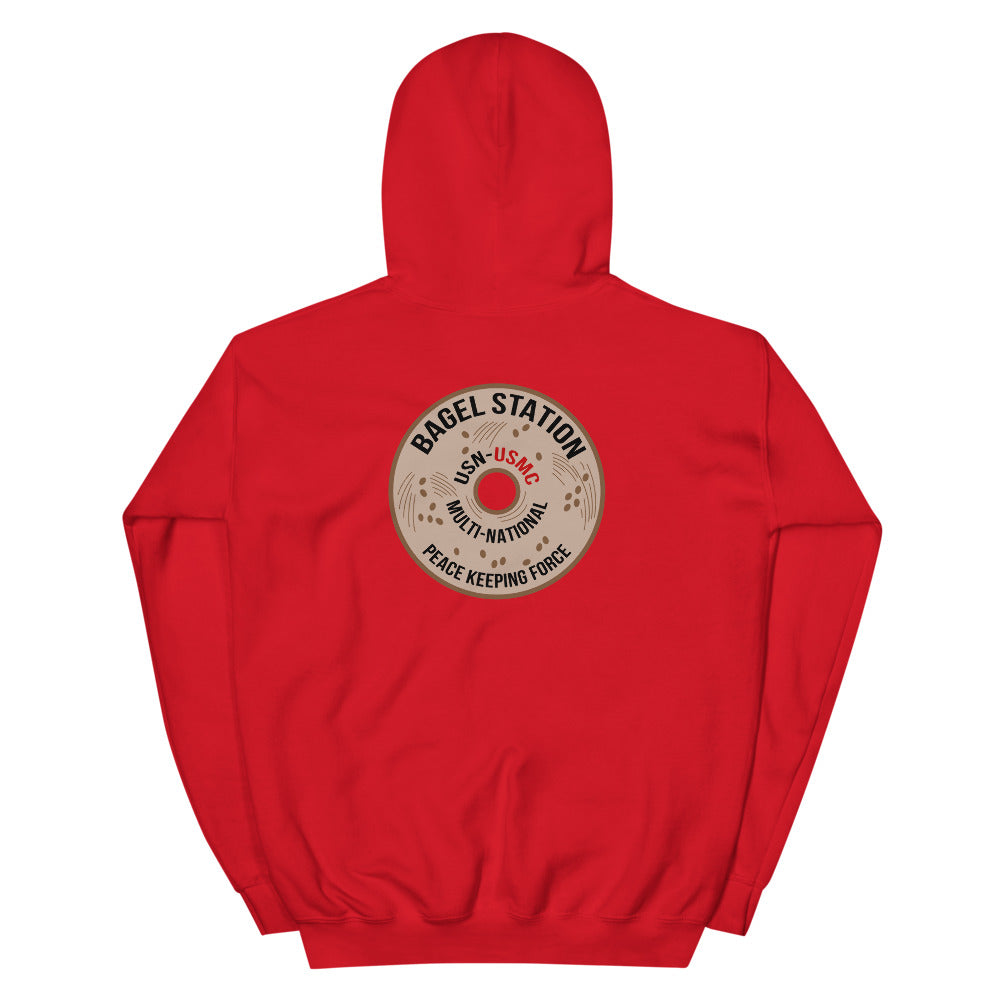 USS John F. Kennedy (CV-67) '83 Bagel Station Hoodie