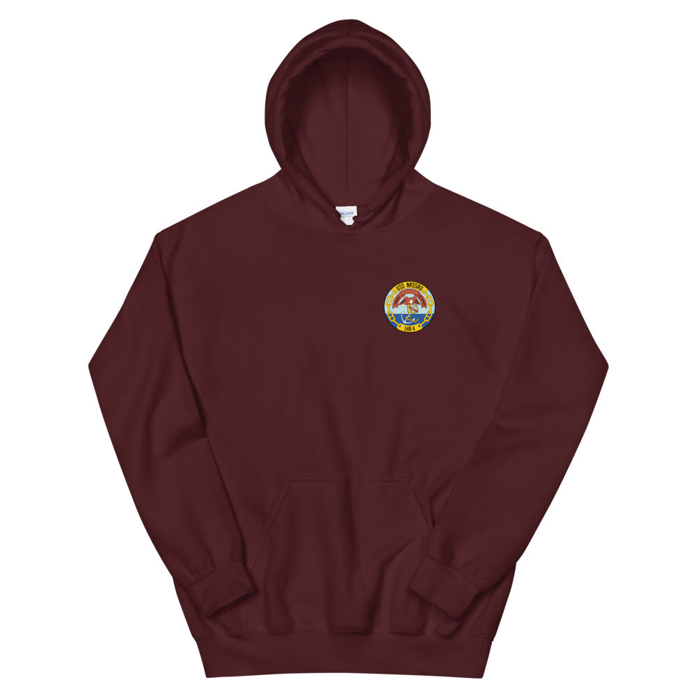 USS Nassau (LHA-4) Ship's Crest Hoodie