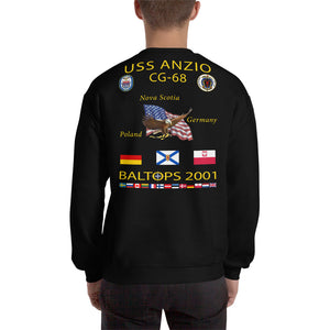 USS Anzio (CG-68) 2001 Cruise Sweatshirt