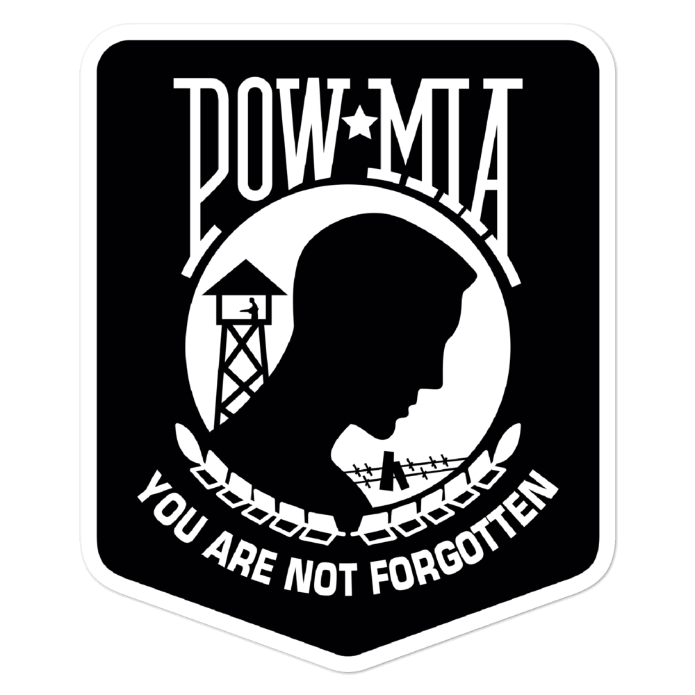 POW-MIA You are not forgotten Vinyl Sticker