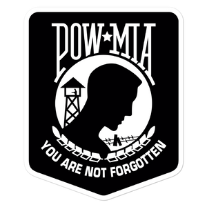 POW-MIA You are not forgotten Vinyl Sticker