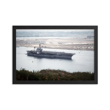 Load image into Gallery viewer, USS Constellation (CV-64) Framed Ship Store