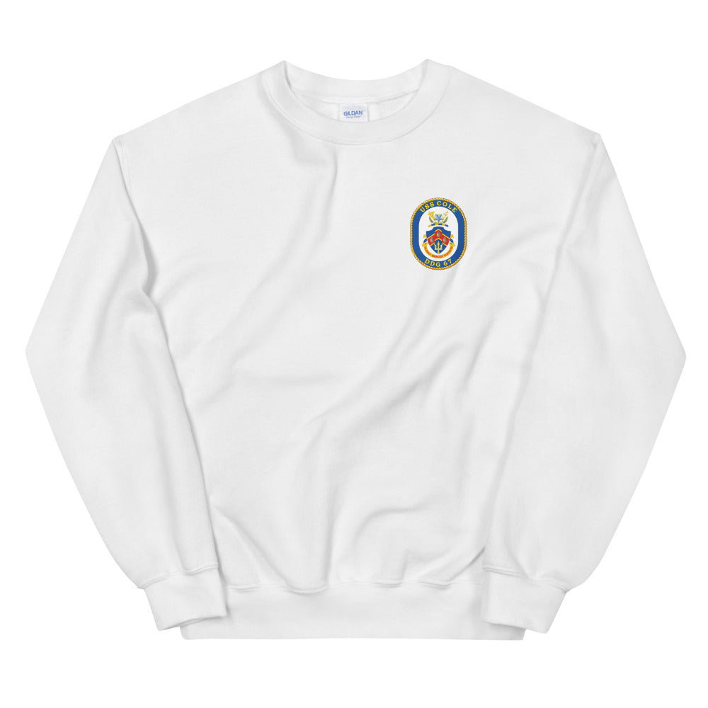 USS Cole (DDG-67) Ship's Crest Sweatshirt
