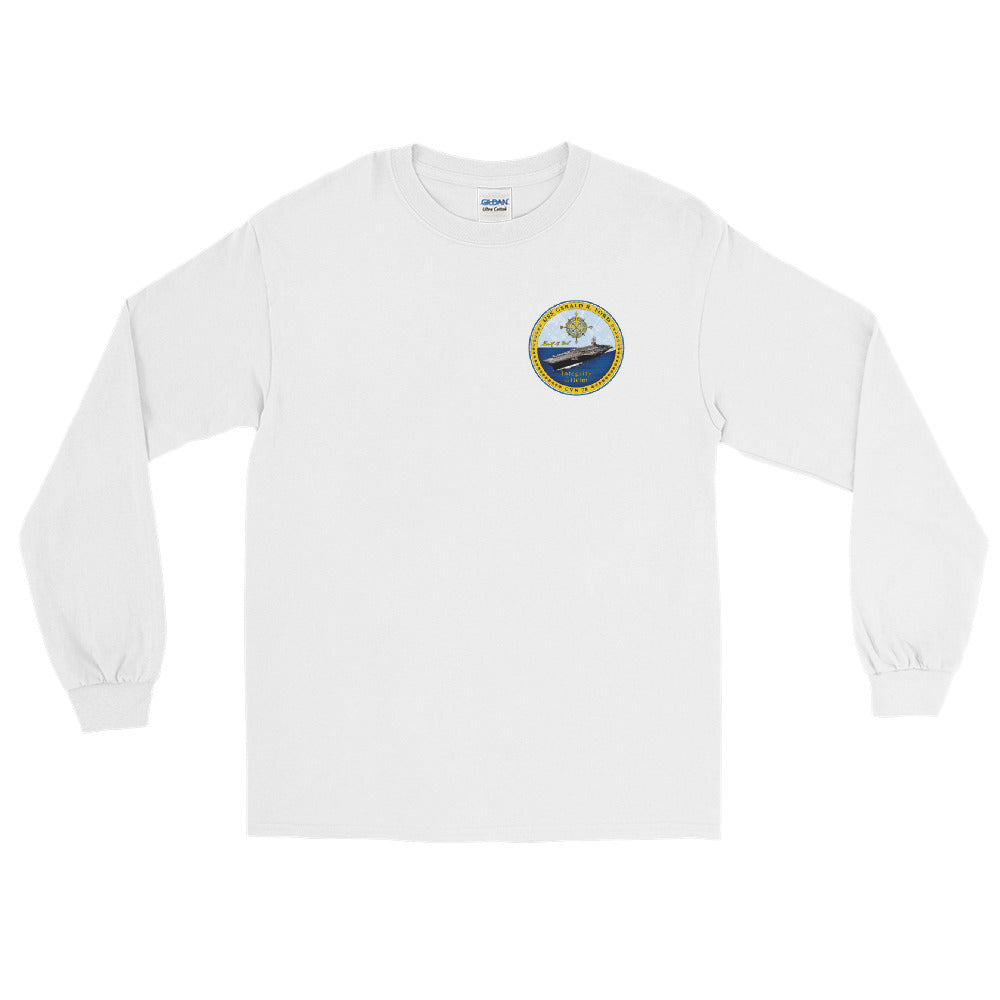 USS Gerald R. Ford (CVN-78) Ship's Crest Long Sleeve Shirt