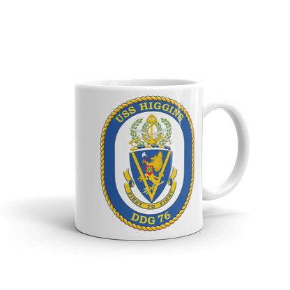 USS Higgins (DDG-76) Ship's Crest Mug