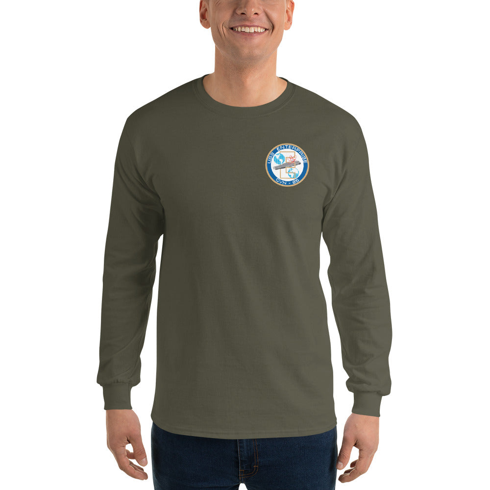 USS Enterprise (CVN-65) 2003-04 Long Sleeve Cruise Shirt