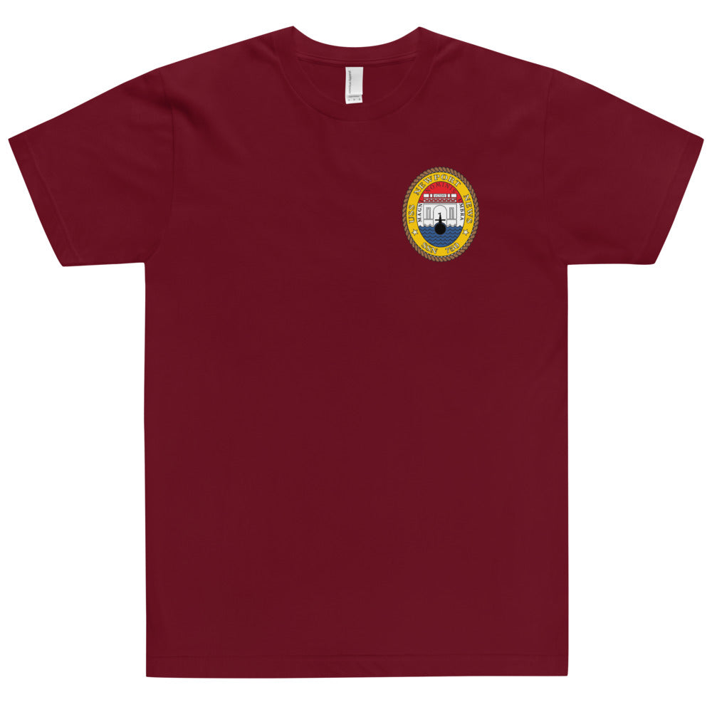 USS Newport News (SSN-750) Ship's Crest Shirt