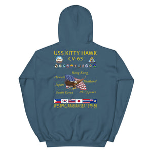 USS Kitty Hawk (CV-63) 1979-80 Cruise Hoodie