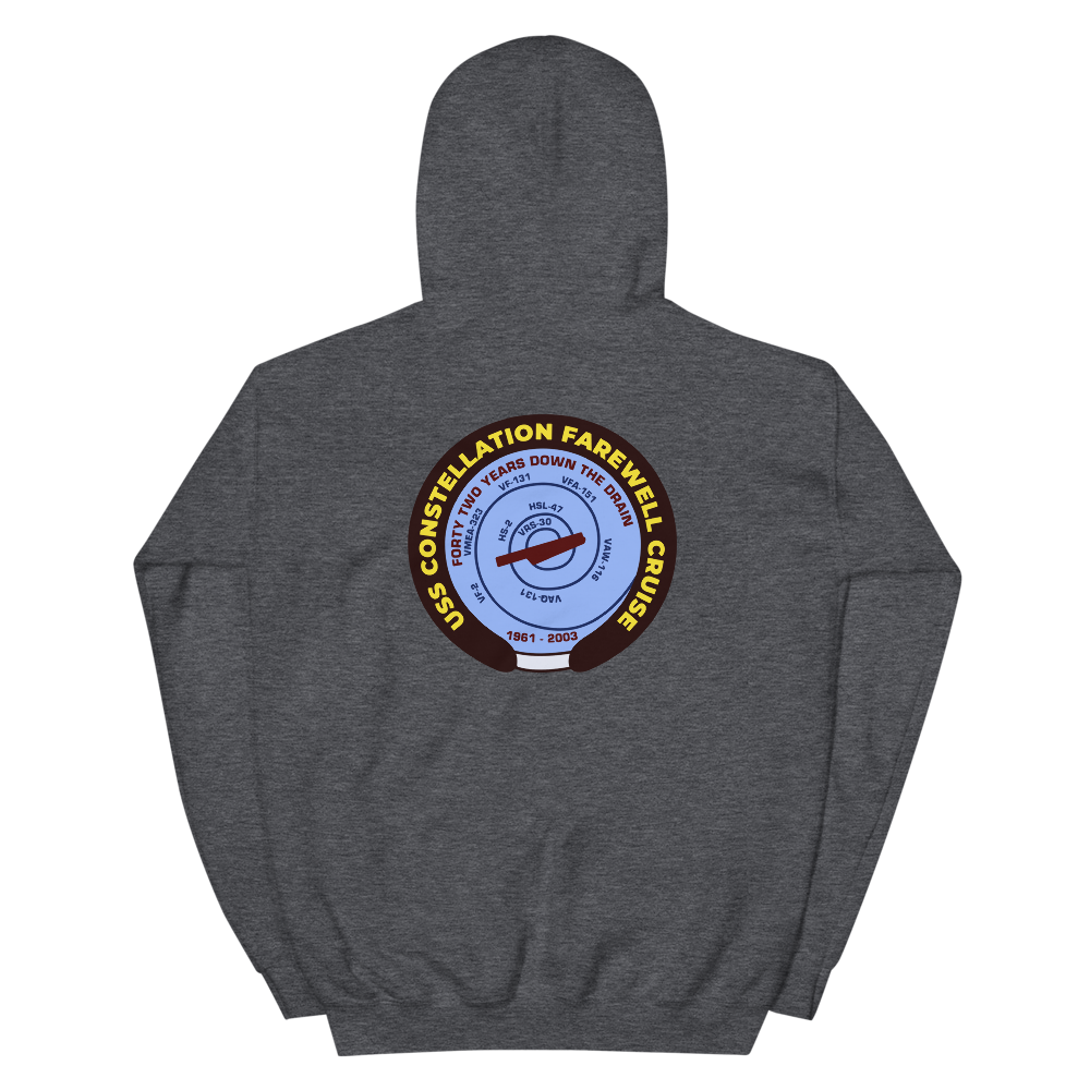 USS Constellation (CV-64) Farewell Cruise Hoodie