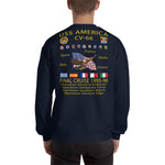 USS America (CV-66) 1995-96 Cruise Sweatshirt