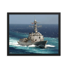 Load image into Gallery viewer, USS Kidd (DDG-100) Framed Ship Photo