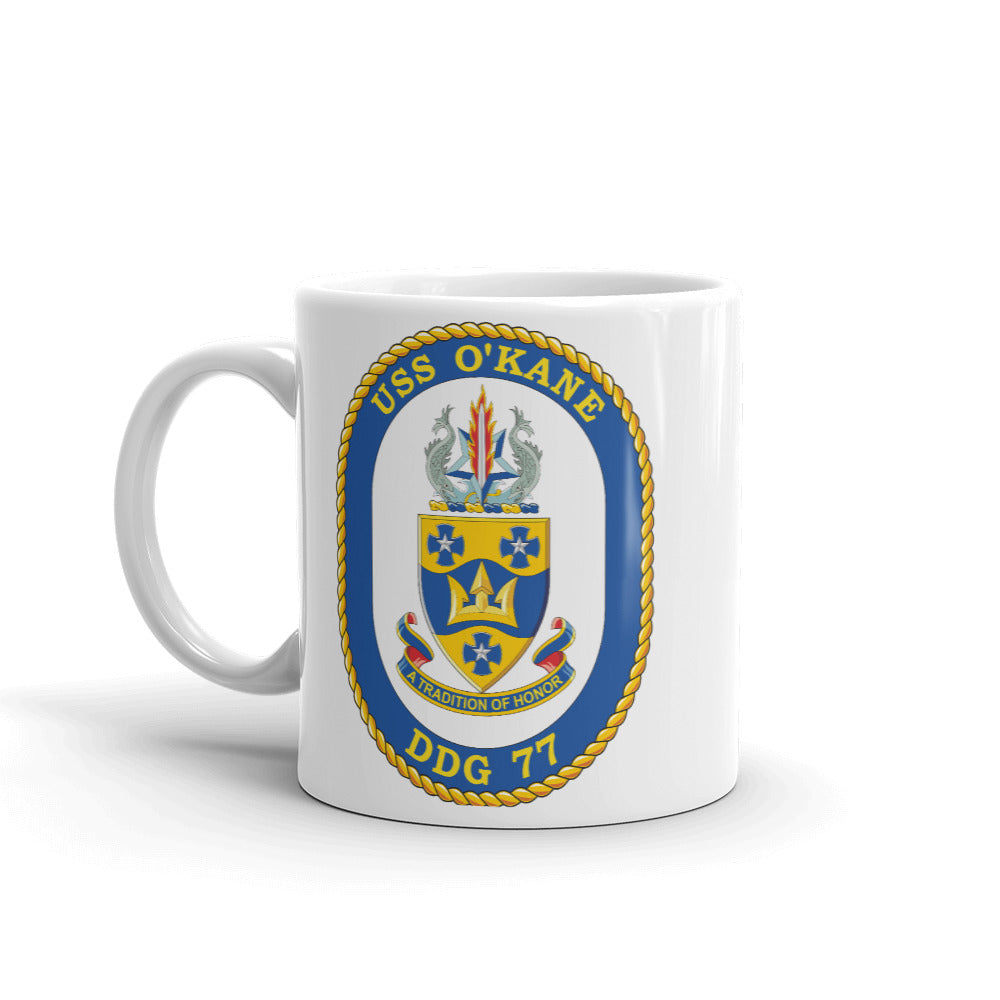 USS O'Kane (DDG-77) Ship's Crest Mug