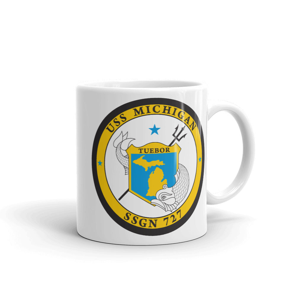 USS Michigan (SSGN-727) Ship's Crest Mug