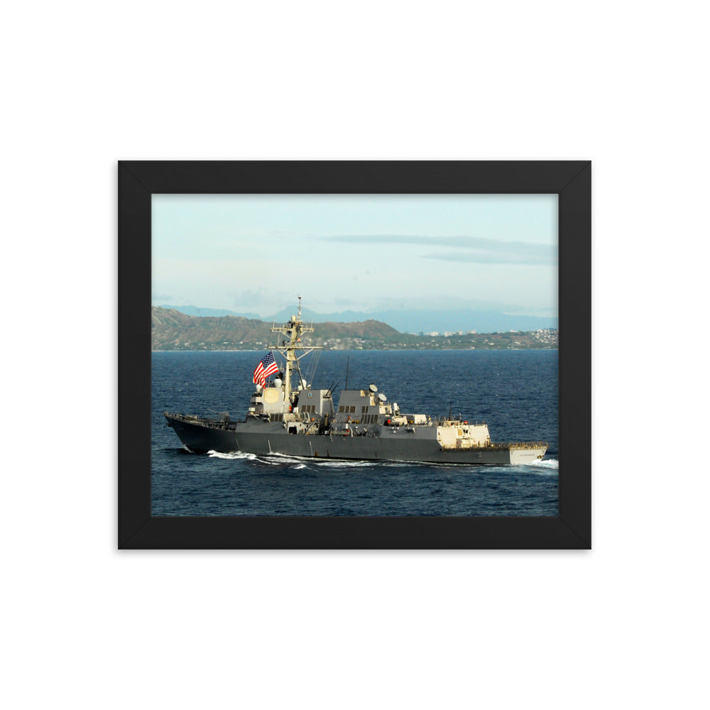 USS Chung-Hoon (DDG-93) Framed Ship Photo