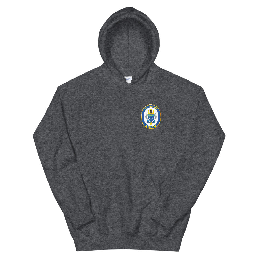 USS Wyoming (SSBN-742) Ship's Crest Hoodie
