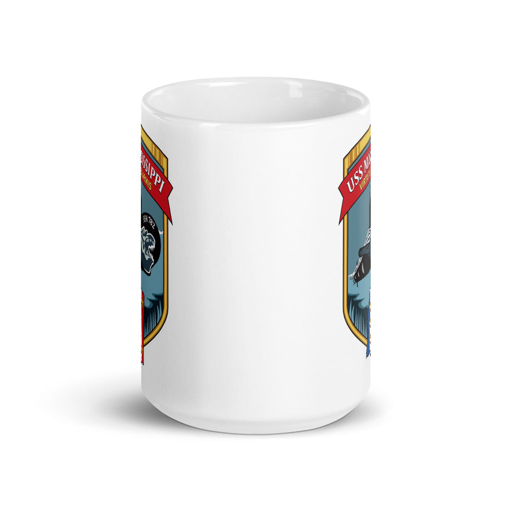 USS Mississippi (SSN-782) Ship's Crest Mug