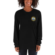 Load image into Gallery viewer, USS Theodore Roosevelt (CVN-71) 2015 Tiger Long Sleeve Cruise Shirt