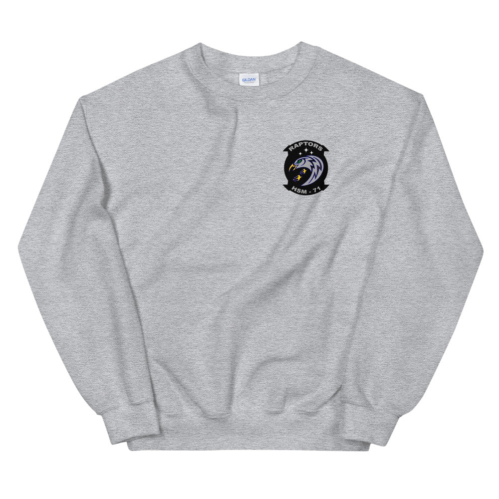HSM-71 Raptors Squadron Crest Sweatshirt