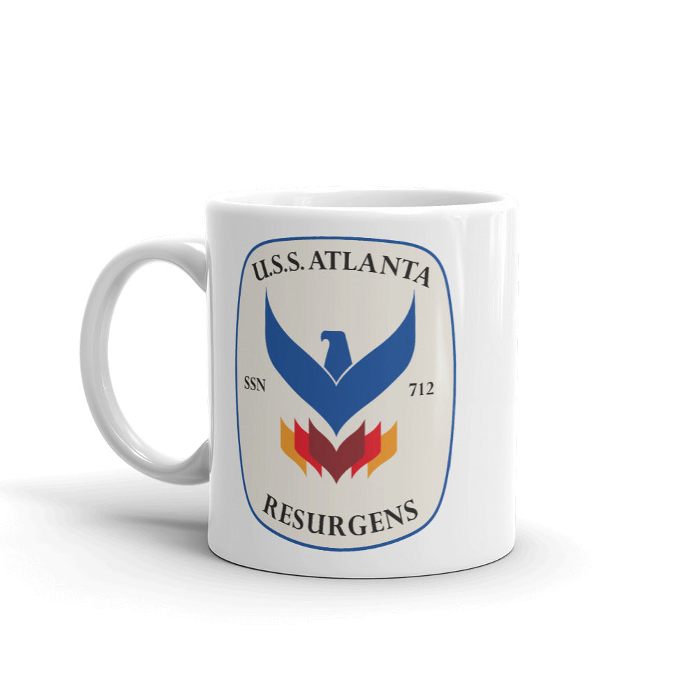 USS Atlanta (SSN-712) Ship's Crest Mug