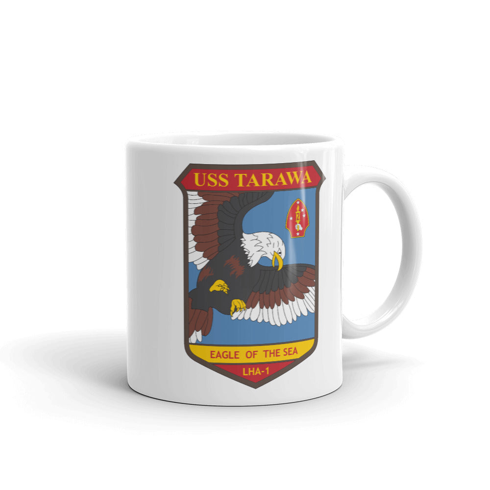 USS Tarawa (LHA-1) Ship's Crest Mug