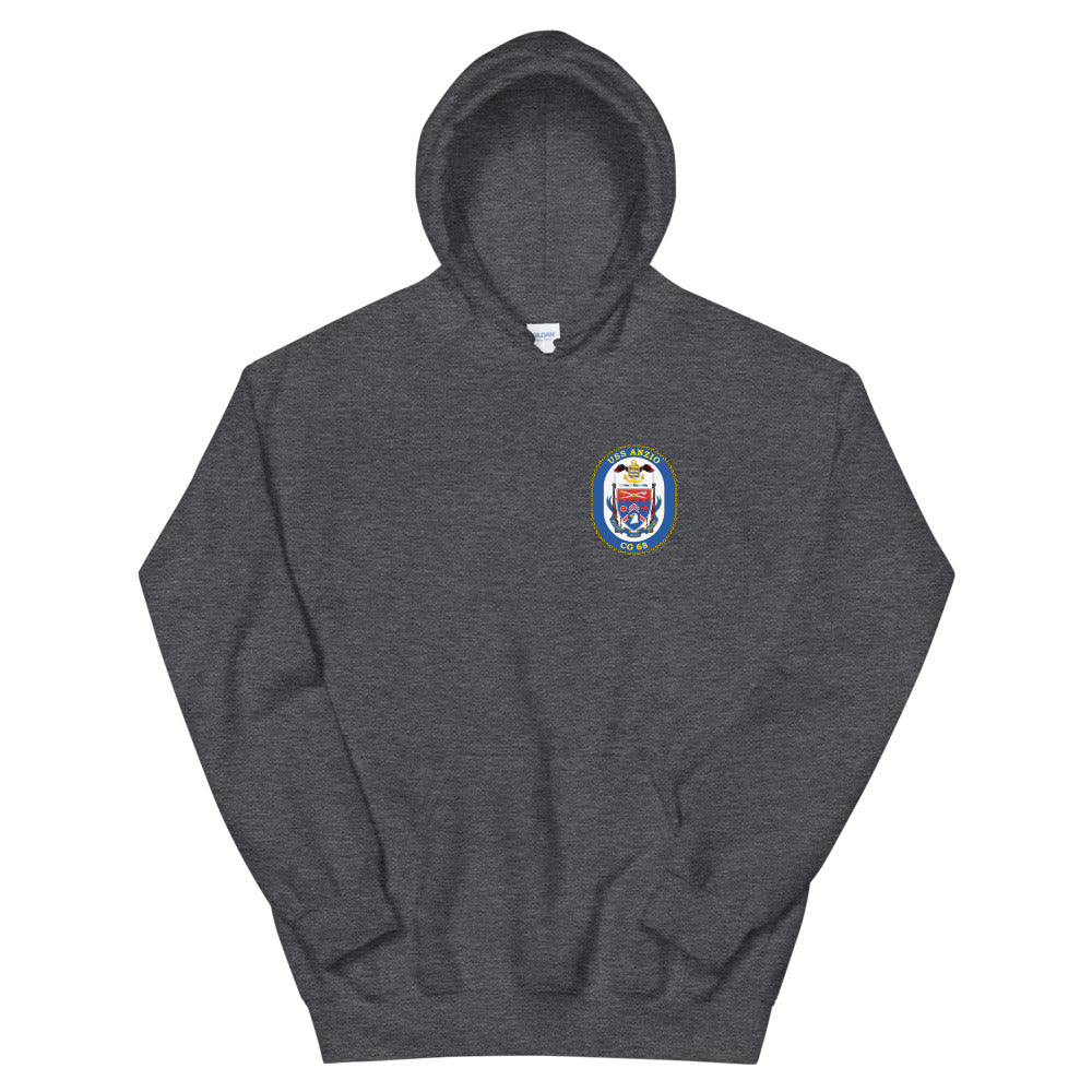 USS Anzio (CG-68) Ship's Crest Hoodie