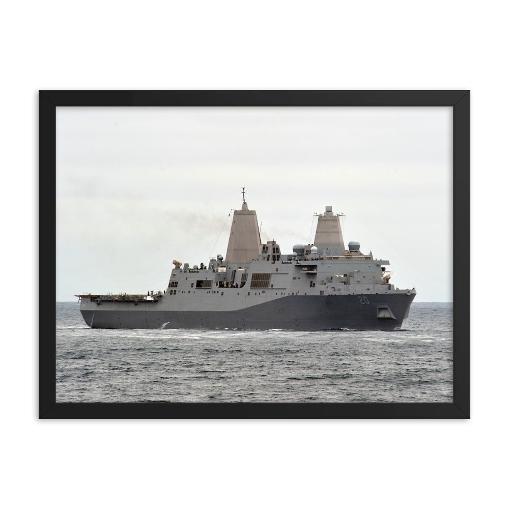 USS Green Bay (LPD-20) Framed Ship Photo