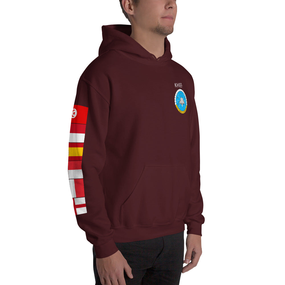 IKE CUSTOM w/FLAGS - E HUGHES - Hoodie