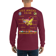 Load image into Gallery viewer, USS Anzio (CG-68) 2011 Long Sleeve Cruise Shirt