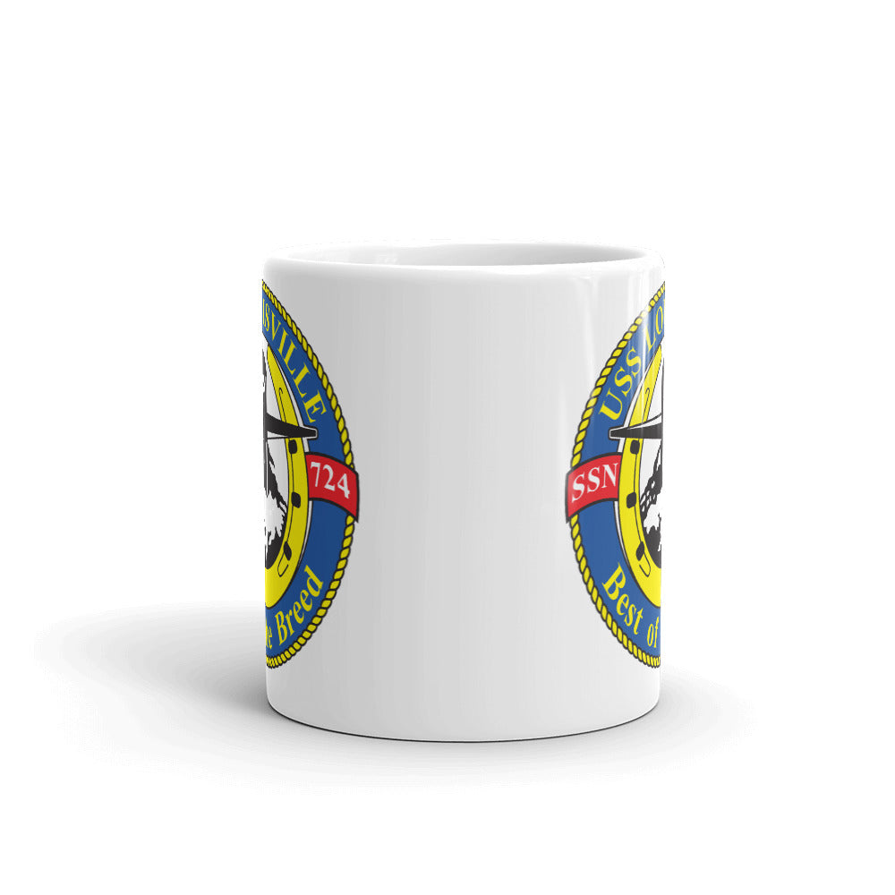 USS Louisville (SSN-724) Ship's Crest Mug