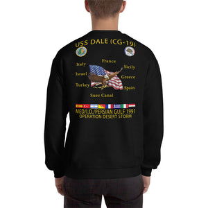 USS Dale (CG-19) 1991 Cruise Sweatshirt