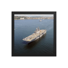 Load image into Gallery viewer, USS Bonhomme Richard (LHD-6) Framed Ship Photo