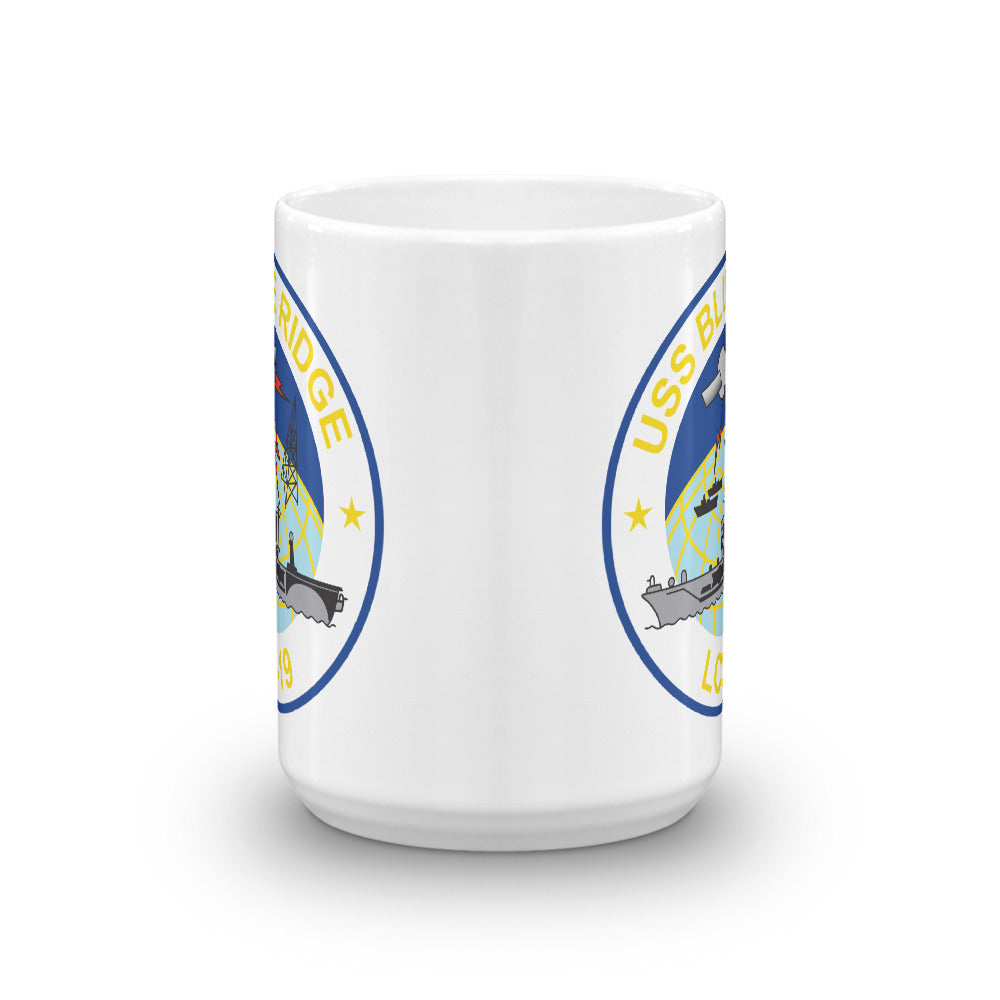 USS Blue Ridge (LCC-19) Ship's Crest Mug