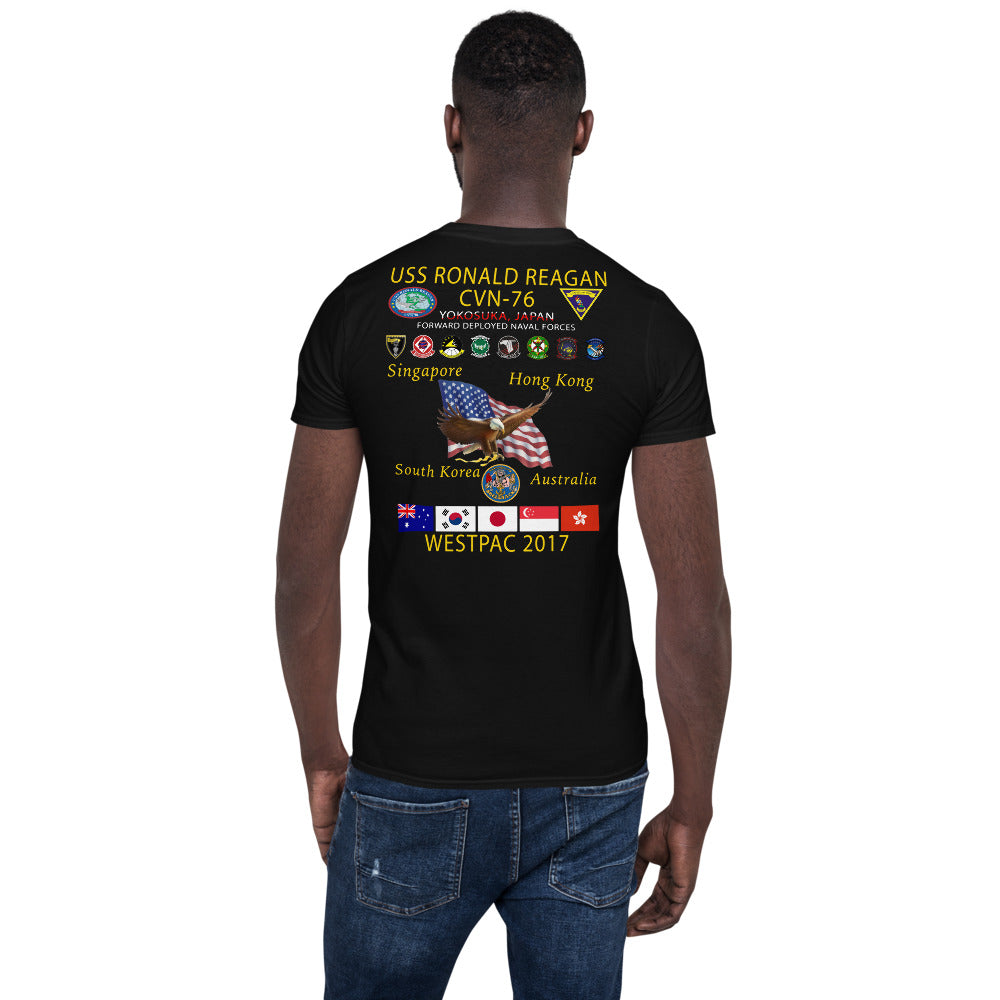 USS Ronald Reagan (CVN-76) 2017 Cruise Shirt