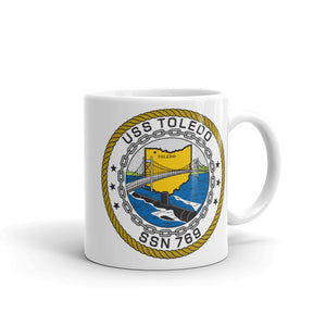 USS Toledo (SSN-769) Ship's Crest Mug