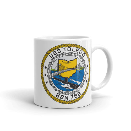 USS Toledo (SSN-769) Ship's Crest Mug