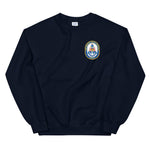 USS Samuel Eliot Morison (FFG-13) Ship's Crest Sweatshirt