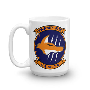 HSM-74 Swamp Foxes Squadron Crest Mug