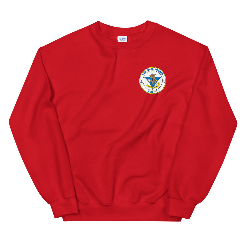 USS Carl Vinson (CVN-70) 2018 Cruise Sweatshirt - FAMILY
