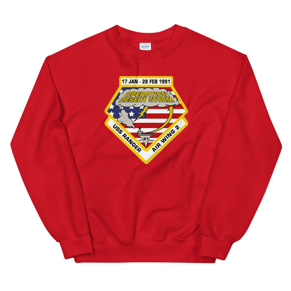 USS Ranger (CV-61) Operation Desert Storm Sweatshirt