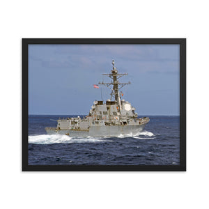 USS Bulkeley (DDG-84) Framed Ship Photo