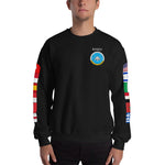 IKE CUSTOM w/FLAGS - E HUGHES - Sweatshirt