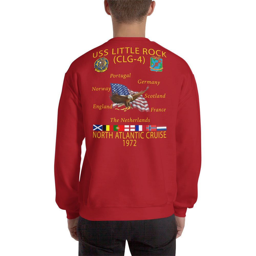 USS Little Rock (CLG-4) 1972 Cruise Sweatshirt
