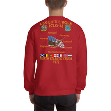 Load image into Gallery viewer, USS Little Rock (CLG-4) 1972 Cruise Sweatshirt