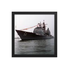 Load image into Gallery viewer, USS Bunker Hill (CG-52) Framed Ship Photo