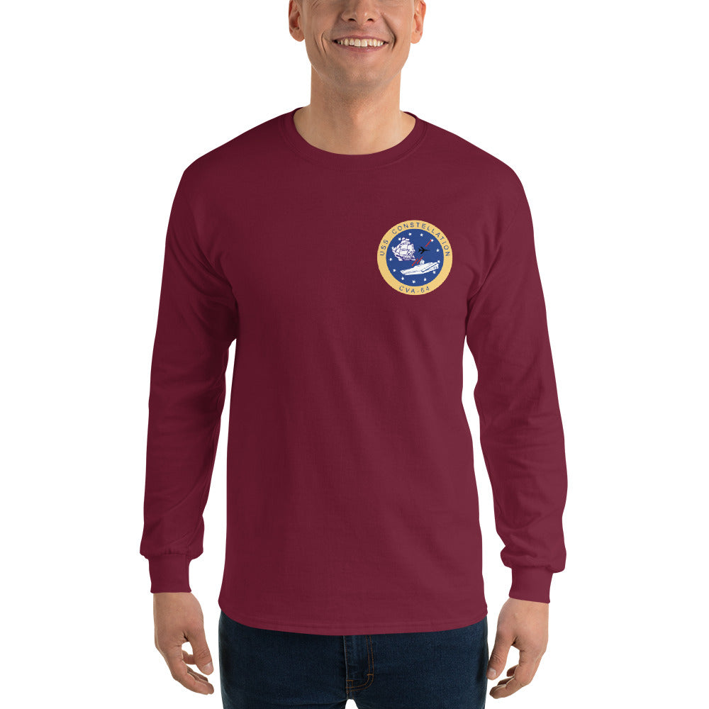 USS Constellation (CVA-64) 1966 Long Sleeve Cruise Shirt